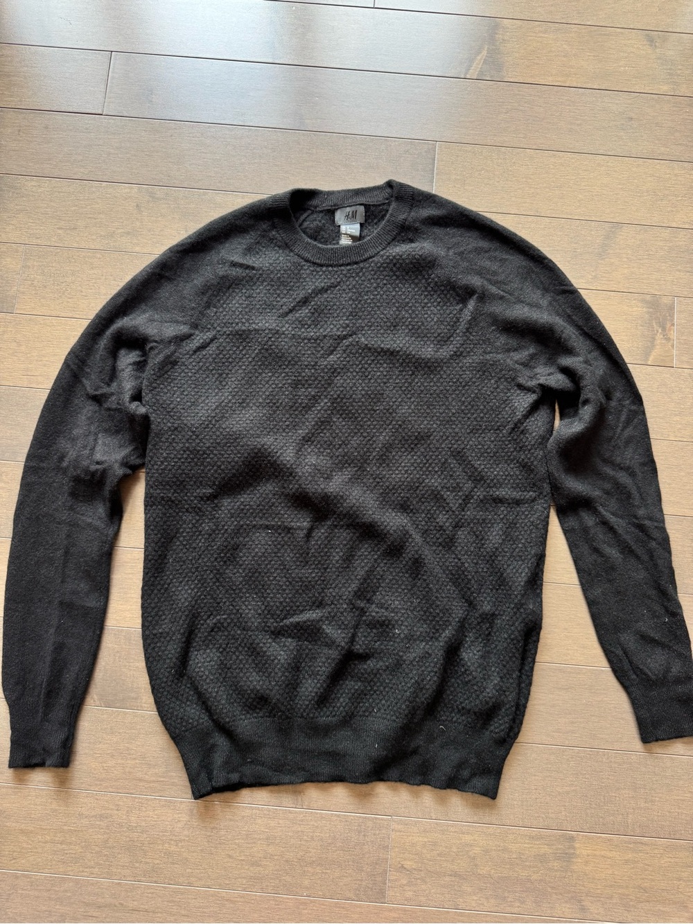 H&M Black 100% cashmere Sweater | Size Small